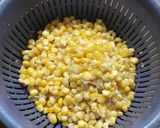 A picture of step 1 of Crispy Corn (healthy starter).