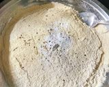 A picture of step 1 of Nankhatai.