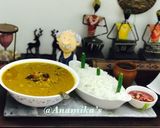 A picture of step 9 of Hyderabadi Mutton Dalcha.