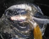 A picture of step 1 of How to wash your catfish with pot ash.