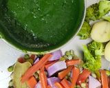 A picture of step 4 of Palak Biryani One Pot Meal.