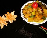 নিরামিষ ভোগের কুমড়ো (niramish bhoger kumro recipe in Bengali) রেসিপির ধাপ 3 ছবি