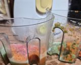 Foto langkah ke 3 dari resep Jus Detox Perpaduan Wortel, Timun, Tomat dan Lemon.