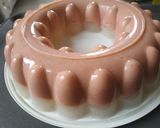 Foto langkah ke 3 dari resep Puding Roti Agar-agar.
