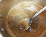 A picture of step 3 of My Peach Bread Pudding with Rum & Raisin Sauce.