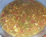 A picture of step 8 of Winter's special hot and sour fish soup 🍲.
