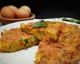 Foto langkah ke 4 dari resep Telur Dadar Padang (foto step by step) #rabubaru.