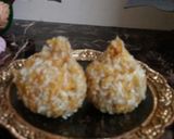 A picture of step 9 of Paneer cornflakes modak.