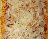 Foto langkah ke 9 dari resep Pizza lezat praktis.