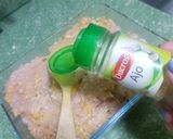Foto del paso 5 de la receta Albóndigas de pollo en salsa de piquillos con toque agridulce