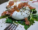 Foto del paso 1 de la receta: Burrata con salmón