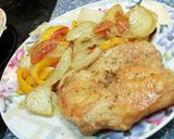 Foto del paso 1 de la receta Cuartos de pollo al horno 🍗🍗 sencillo, económico, para toda la familia