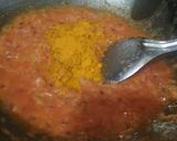 A picture of step 3 of Shahi paneer.