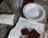 Foto del paso 1 de la receta: Bombones de coco y chocolate