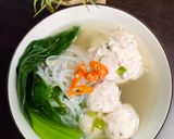 Foto langkah ke 5 dari resep Bakso Ayam Kenyal Tanpa Tepung untuk Diet Rendah Kalori.