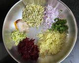 A picture of step 1 of Heathy Beetroot, Moong sprouts & Sweet Potato 🍠 Cutlets.