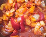 Sült lecsókrémes darált pulyka, laska tésztával, sajttal recept fázis 1 fotója
