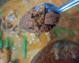 Gambar langkah 4 resipi Teresek Kacang Panjang.
