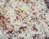A picture of step 9 of Veg Cheese Paneer Pan Pizza.