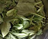 A picture of step 1 of Corn spinach sandwich.