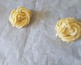 Une image de l'étape 3 de Gougères au Fromage et Olives.