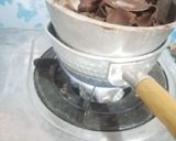 Foto langkah ke 2 dari resep Brownies Mini Shiny Crust.