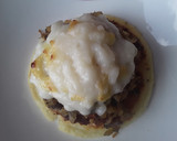 Foto del paso 10 de la receta: Arepa🍘 de queso🧀 con hamburguesa de lentejas y salteado de acelgas🌿