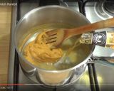 A picture of step 4 of Welsh rarebit.