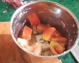 A picture of step 2 of Fish Korma.