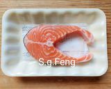 香煎椒鹽鮭魚的食譜步驟1照片