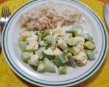 Foto del paso 4 de la receta: Verduras con queso y crema
