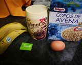 Foto del paso 1 de la receta Galletas de avena, plátano y cacao