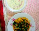 A picture of step 3 of Alo ki bhujiya.