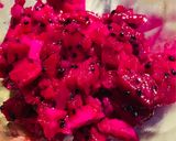 Foto langkah ke 1 dari resep 561. Puding Buah Naga Merah Putih.