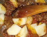 A picture of step 2 of Tangy Mutton Biryani.