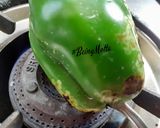 A picture of step 1 of Roasted Capsicum-Corn Soup.