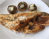 Foto del paso 3 de la receta: Dorada a la espalda, aceite y sal