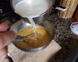 Foto del paso 2 de la receta: Flan de cacao y café con chocolate blanco