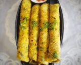 A picture of step 3 of Methi thepla.