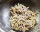 A picture of step 1 of Cabbage Kabab.