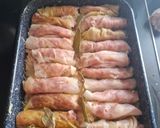 Tepsis paradicsomos töltött gombócos káposzta recept fázis 4 fotója