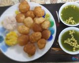 A picture of step 6 of Hing and Lemon water Panipuri.