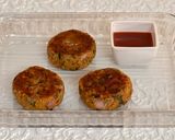 A picture of step 12 of Potato Tikkis (Crispy & Quick Snack Delight).