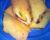 Foto langkah ke 9 dari resep Roti Gulung Pisang Coklat.