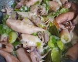 Foto langkah ke 3 dari resep Cumi Asin Sambel Ijo.