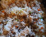 Foto del paso 20 de la receta: Yakimeshi de Pollo (No tradicional, medio huevón)