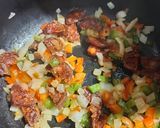 Foto del paso 3 de la receta: Sopa de Fideos y Garbanzos