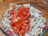 Salpicón de lomo de cerdo