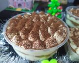 Foto langkah ke 8 dari resep Dessert Box Tiramisu (versi lokal, no mascarpone, no cream cheese).