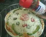 वेजिटेबल पिज़्ज़ा (Vegetable pizza recipe in Hindi) रेसिपी चरण 3 फोटो
